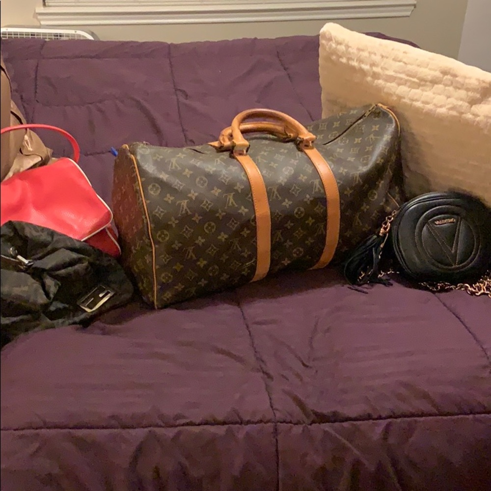 Large 60 Louis Vuitton  Duffle Bag
